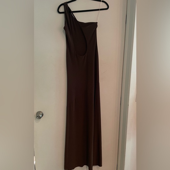 One shoulder maxi dress Sz S - Picture 5 of 8
